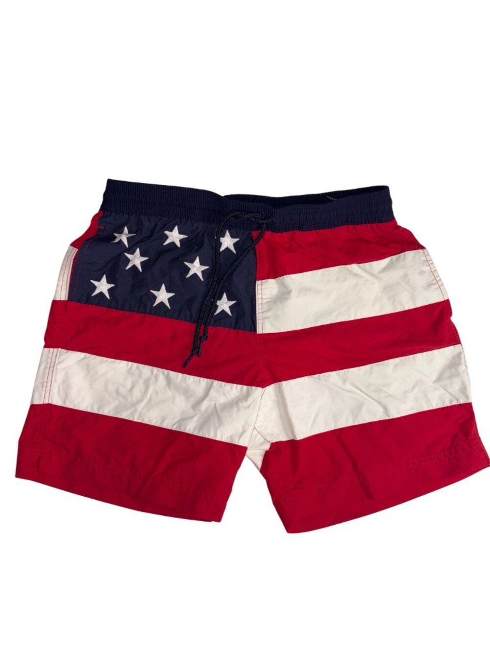 Tommy Hilfiger Mens Swim Shorts American Flag Design Size L